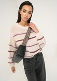 Banji python-detail crossbody bag NERO Woman image number 1