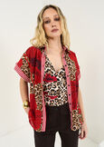 Camicia Cassy in cotone ROSSO Donna immagine n. 1