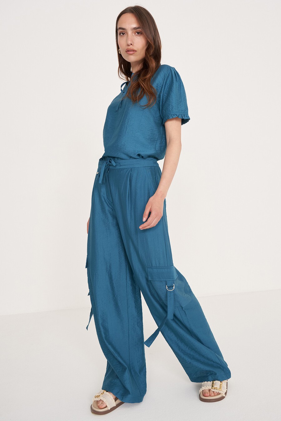 Pantaloni Pecan in viscosa

 MARRONEBLU OTTANIO Donna , immagine n. 1
