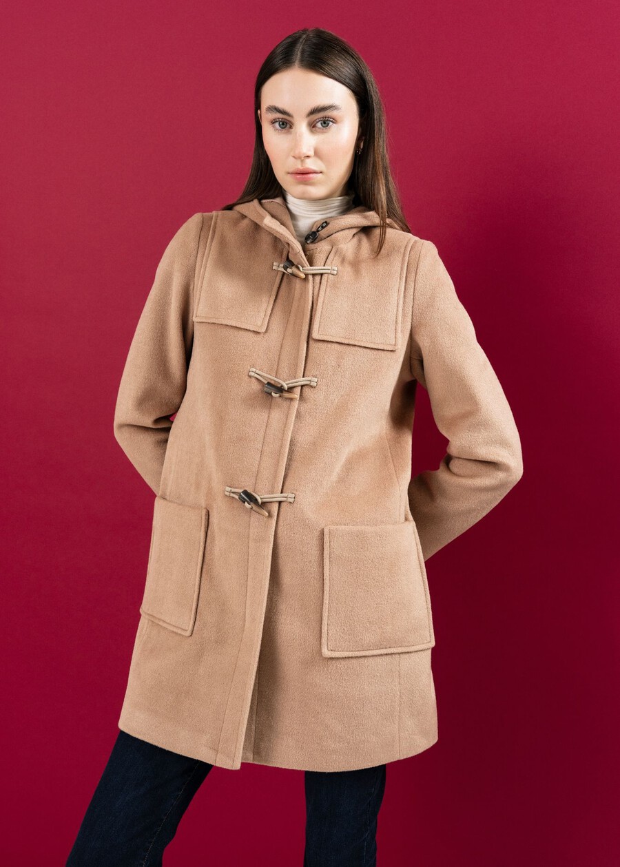 Cathryn Montgomery model coat BEIGE CAMMELLOBLU Woman , image number 1