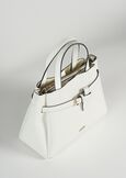 Borsa shopping Bossa in ecopelle BIANCO WHITEBLUE OLTREMARE  Donna immagine n. 3