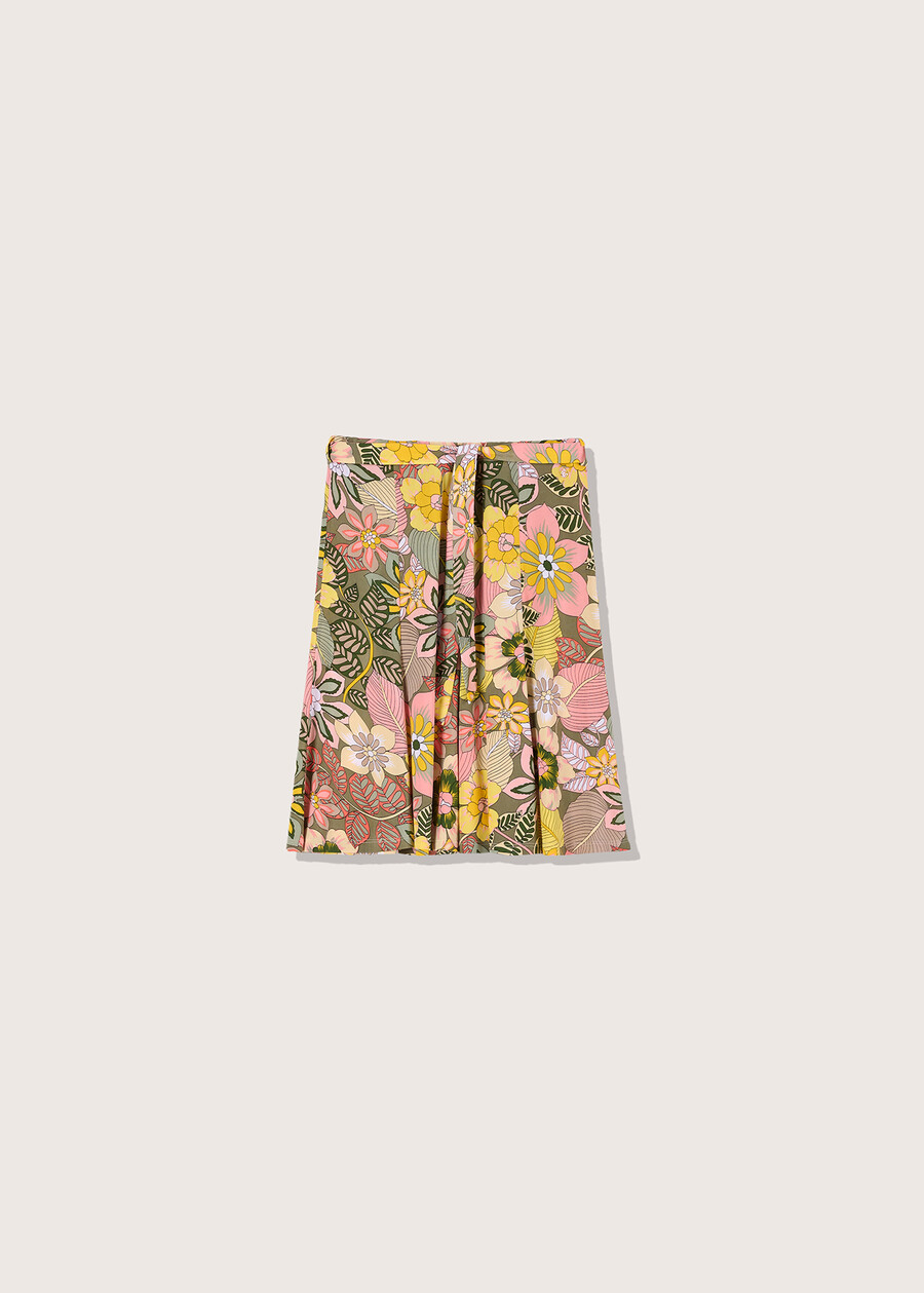 Gonna a campana Gretel VERDE TEA Donna , immagine n. 5