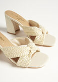 Sandalo Shiny in paglia BIANCO BURRO Donna immagine n. 4