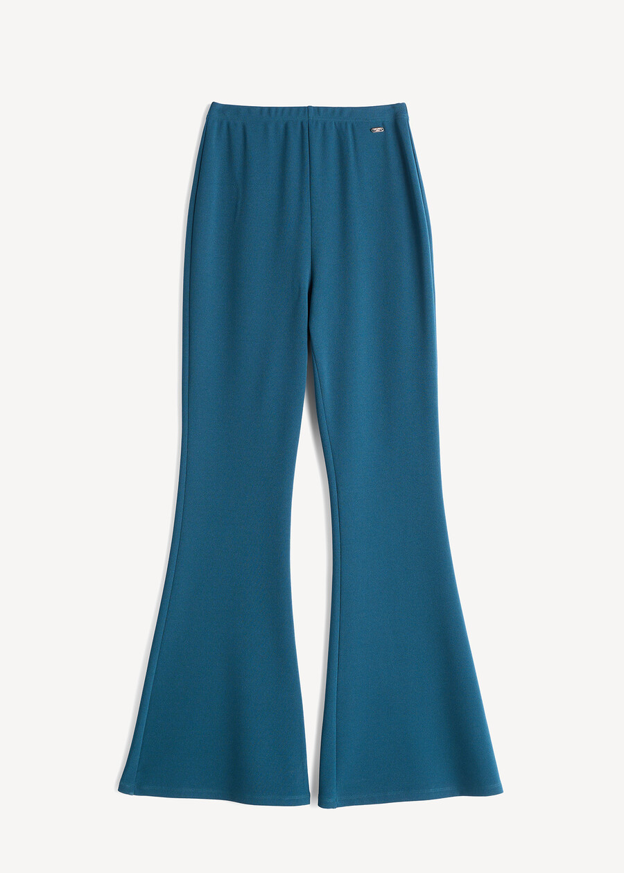 Pantaloni Victoria a zampa ROSSO BORDEAUXVERDE GARDENMARRONENERO Donna , immagine n. 6