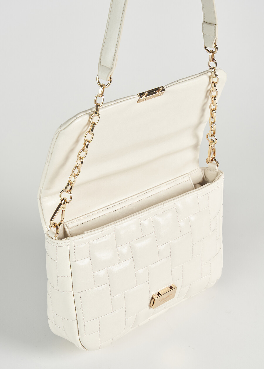 Briant eco-leather clutch bag BIANCO BURROARANCIO CAROTENEMARRONE TERRAROSSO Woman , image number 3