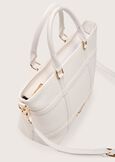 Bisba eco-leather shopping bag BIANCO WHITE Woman image number 2