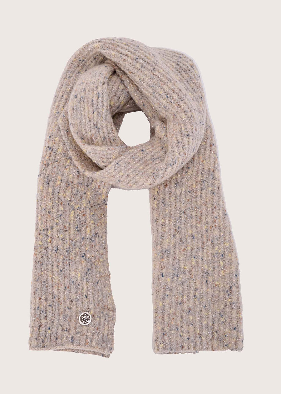 Sofia lurex scarf BEIGE GREIGE Woman , image number 1