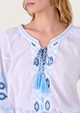 Camicia Cherry in 100% cotone BIANCO Donna immagine n. 2