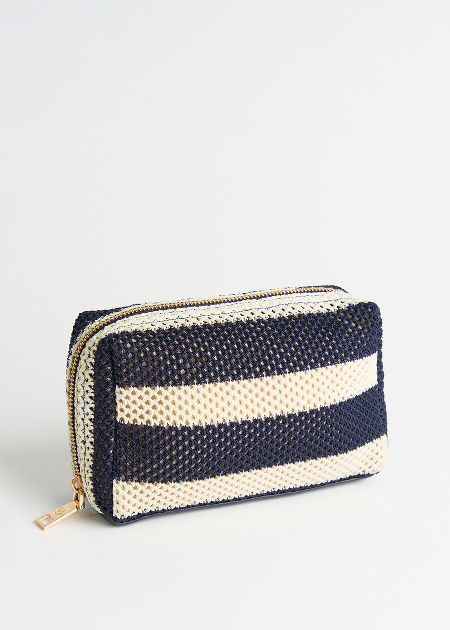 Beauty Bondy a righe in rete MARRONEBLU BLUE Donna , immagine n. 1