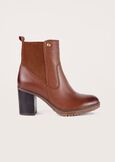 Sissi 100% genuine leather boots MARRONE VISONE Woman image number 3