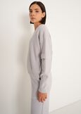 Monia sweater with sleeve pocket MARRONE CAFFEGRIGIO PERLA Woman image number 2