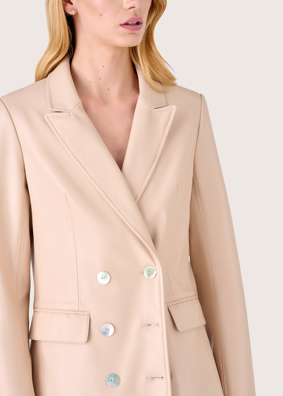 Giacca Greg in ecopelle BEIGE SABBIA Donna , immagine n. 2