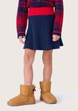 Gonna a ruota Gaya da bambina BLUE OLTREMARE  Donna immagine n. 2