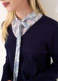 Mery 2-in-1 sweater with shirt BLU Woman image number 2