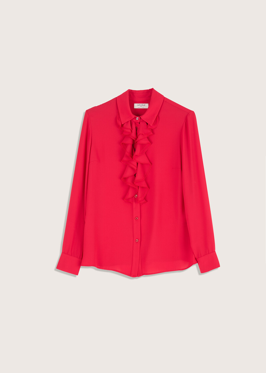 Camicia elegante Carlotta ROSSO CARPETBIANCO WHITE Donna , immagine n. 4