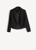 Giacca Cayl corta e finta camicia NERO Donna immagine n. 7