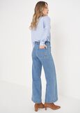 Pantalone Dandy in denim di cotone DENIM LIGHT DENIM Donna immagine n. 5