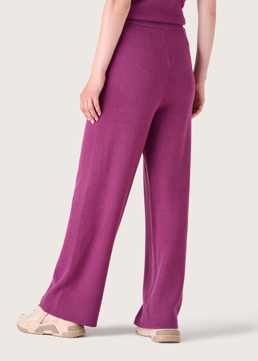 Pantalone Pryor in maglia VIOLA MOSTO Donna , immagine n. 4