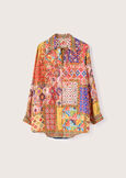 Camicia Crissy con ricamo ROSSO Donna immagine n. 5