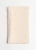 Sarym scarf with micro pearls NERO BLACKBEIGE LATTE Woman image number 2