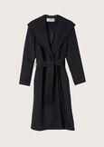 Cappotto Catrine in panno NERO BLACKBEIGE CAMMELLO Donna immagine n. 5