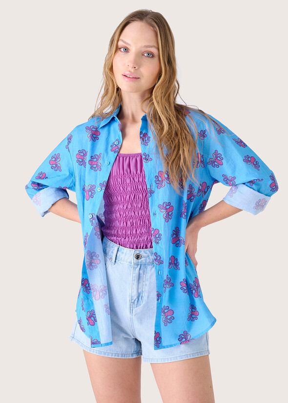 Camicia Crissie 100% cotone BLUE PACIFIC Donna null