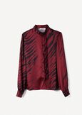 Calyd tribal print shirt VIOLA PURPLE Woman image number 4