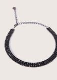 Gisele crystals choker necklace NERO BLACK Woman image number 3