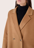 Corinne 100% woolen coat NERO BLACKBEIGE CAMMELLO Woman image number 4