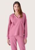 Fille hoodie ROSA BOUQUET Woman image number 1