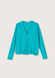Blusa in crepe Elena VERDE TIFFANYBIANCO Donna immagine n. 1
