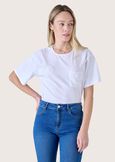 Story 100% cotton T-shirt BIANCO WHITE Woman image number 1