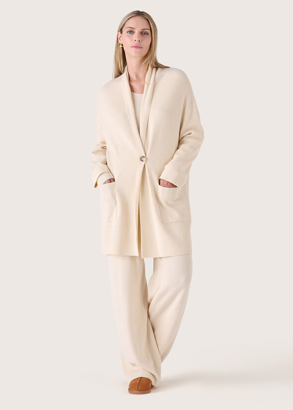 Pantalone Pryor in misto viscosa BEIGE GREIGE Donna null