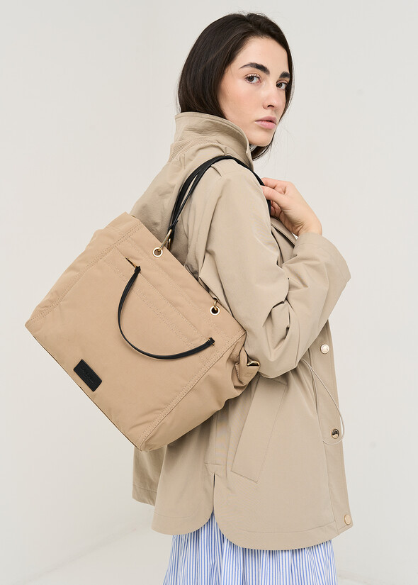 Borsa Baik nylon e ecopelle VEBLK Donna null