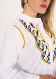 Camicia Catris ricamata BIANCO WHITE Donna immagine n. 2