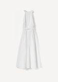 Allys Cotton-Blend Dress BIANCO WHITE Woman image number 5