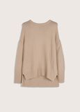 Maglia Moma scollo tondo BEIGE ECRU Donna immagine n. 4