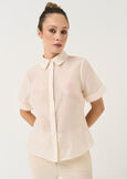 Camicia Classy a maniche corte BEIGE Donna immagine n. 1