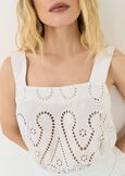 Top Tairon traforato BIANCO WHITE Donna immagine n. 2