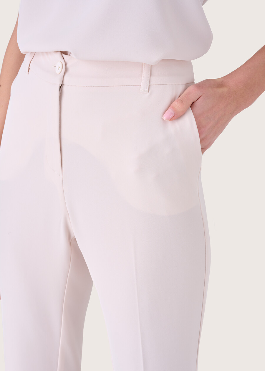 Pantalone Jacqueline in cady BEIGE NAVAJONERO Donna , immagine n. 3