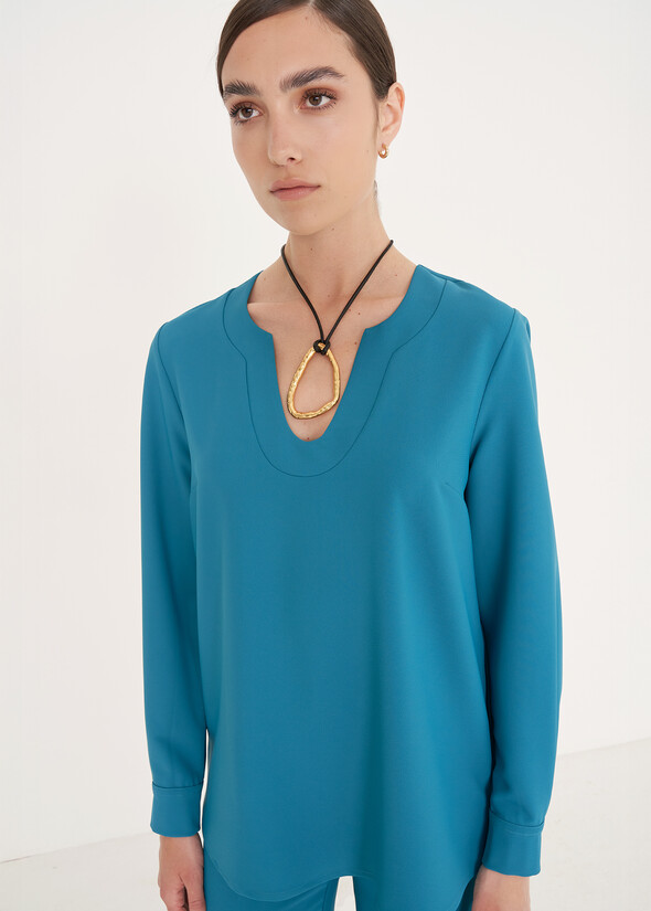 Charlen cady blouse
 VERDE PAVONE Woman null