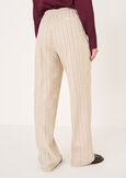 Paris pleated wide-leg trousers BEIGE ECRU Woman image number 6
