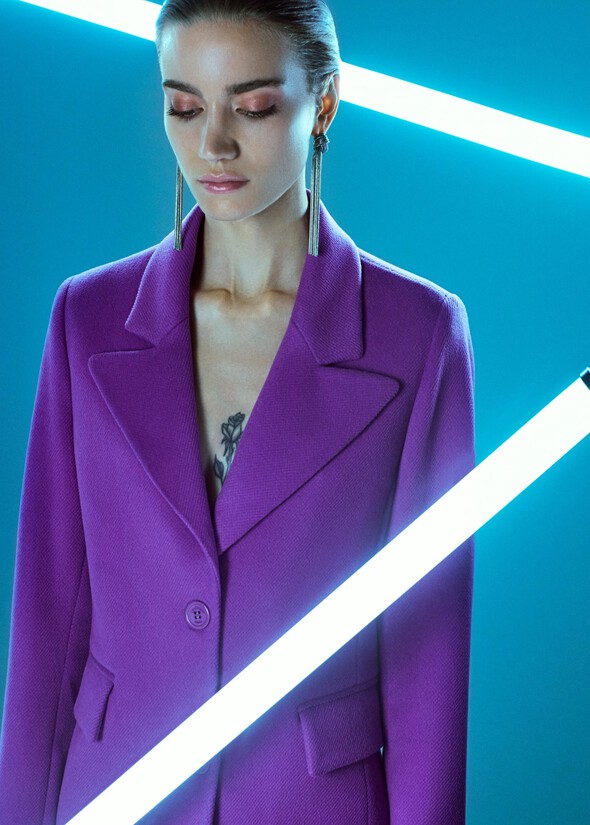 Clotilde cloth coat VIOLA FRESIAELETR Woman null