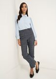Carol classic blouse with ruching AZZURO AZZURRO Woman image number 6