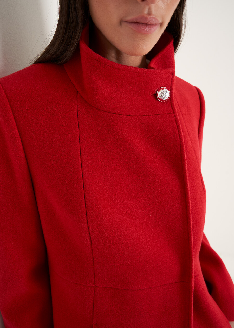 Elisir-A medium coat Archivio NERO BLACKROSSO Woman , image number 3