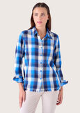 Chiop 100% cotton shirt BLU AVION Woman image number 2