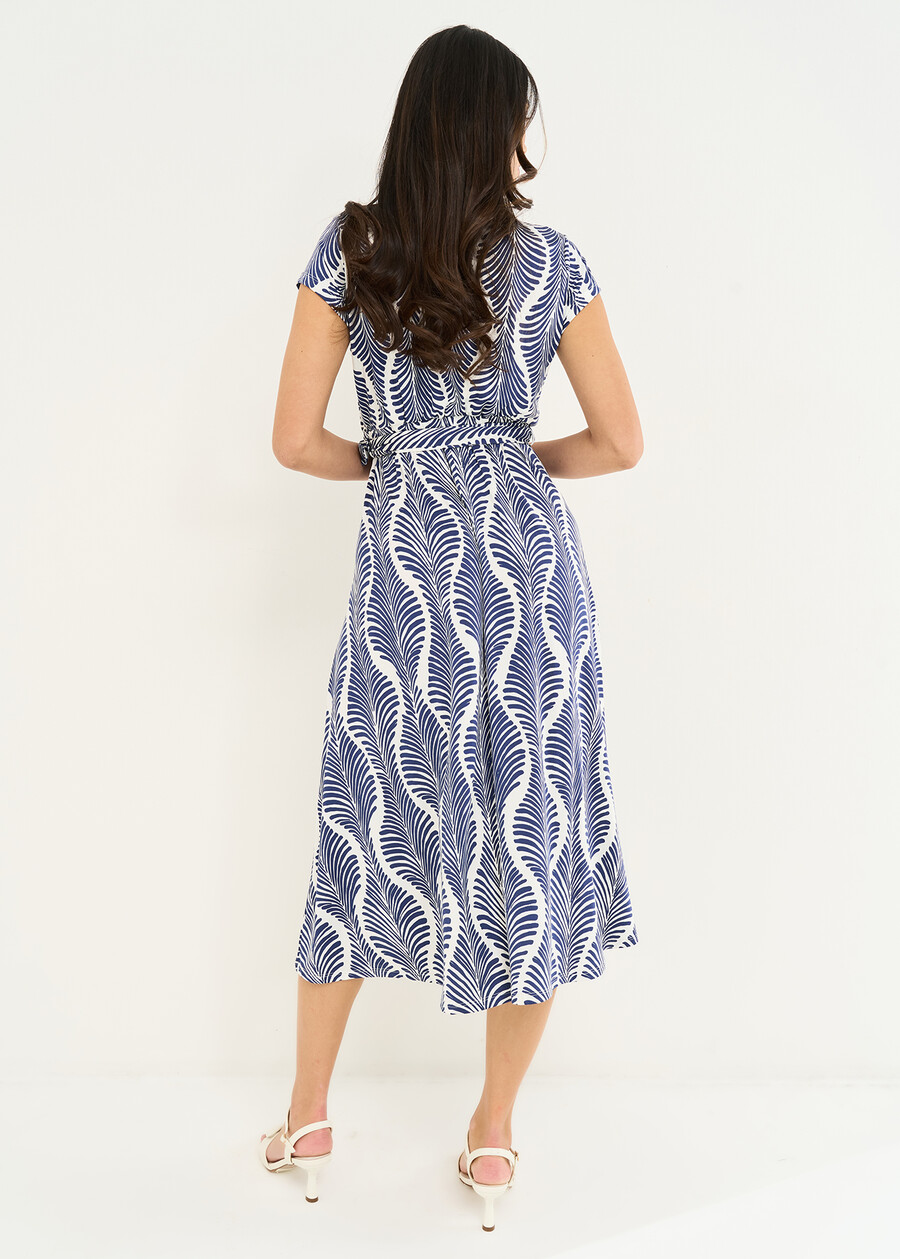 Abito lungo Ashy a fantasia BLU Donna , immagine n. 3