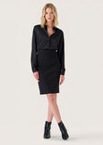 Gonna Gladys in tessuto tecnico NERO BLACKBEIGE GESSOBLU Donna immagine n. 3