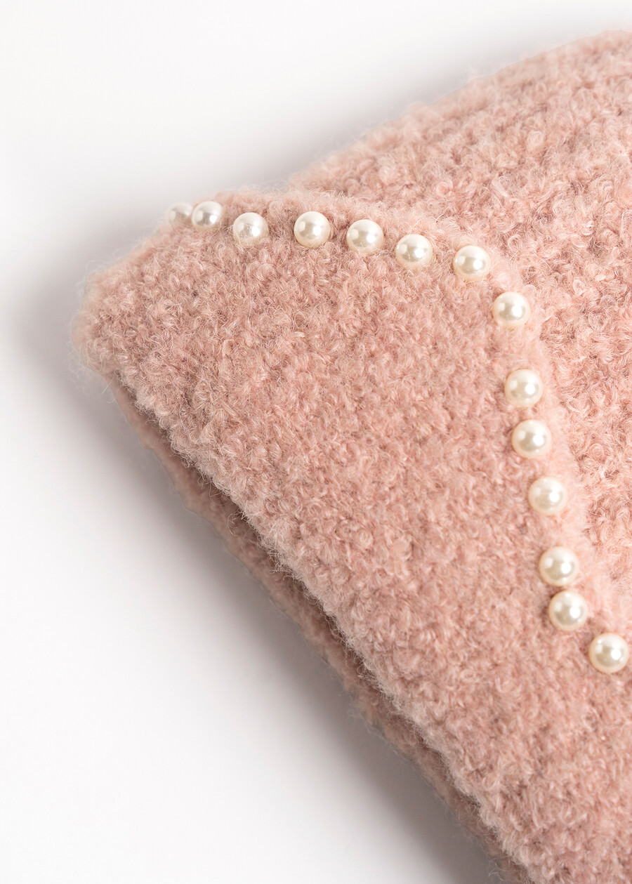Cuffia Cylk con ricamo di perle ROSACELESTE FIORDALISO Donna , immagine n. 3