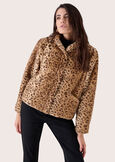 Eco-pelliccia animalier Ganda BEIGE CAMMELLO Donna immagine n. 2